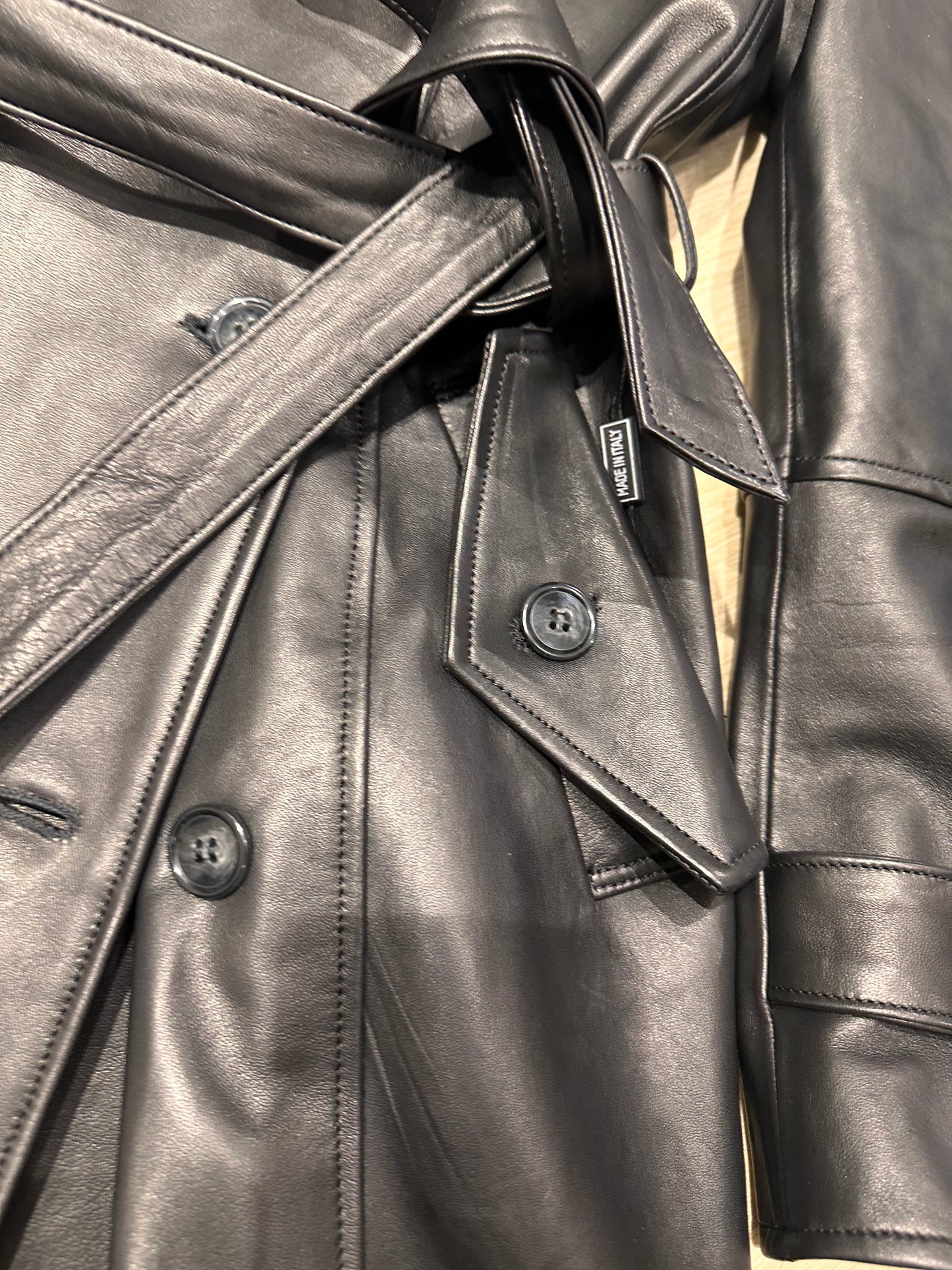 Luxe Noir Trench