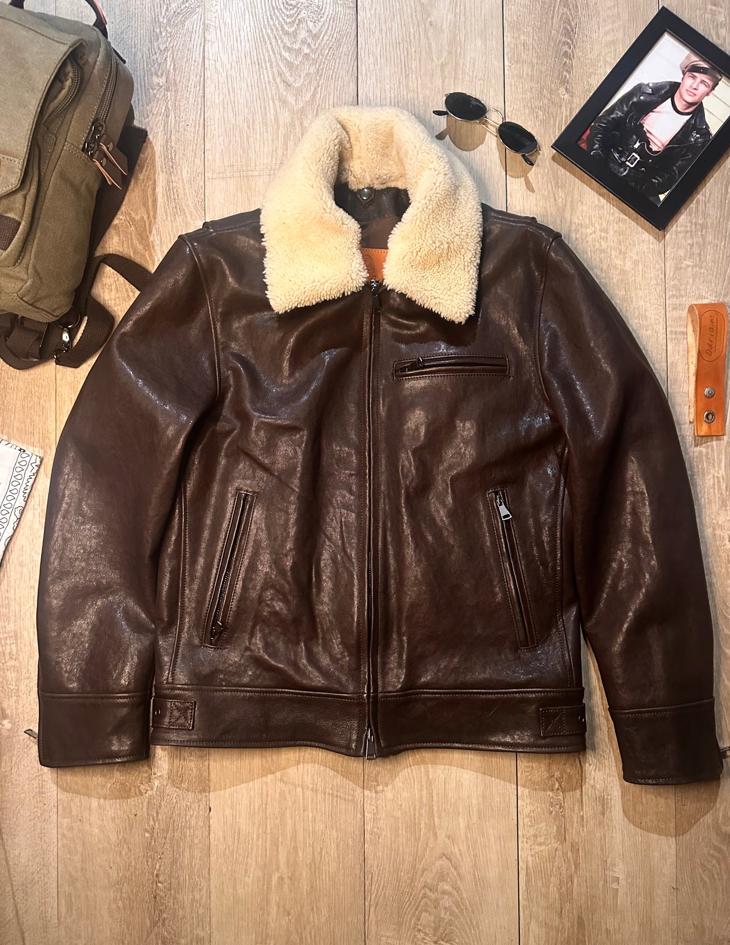 “Heritage Rider Jacket” Moor's Head