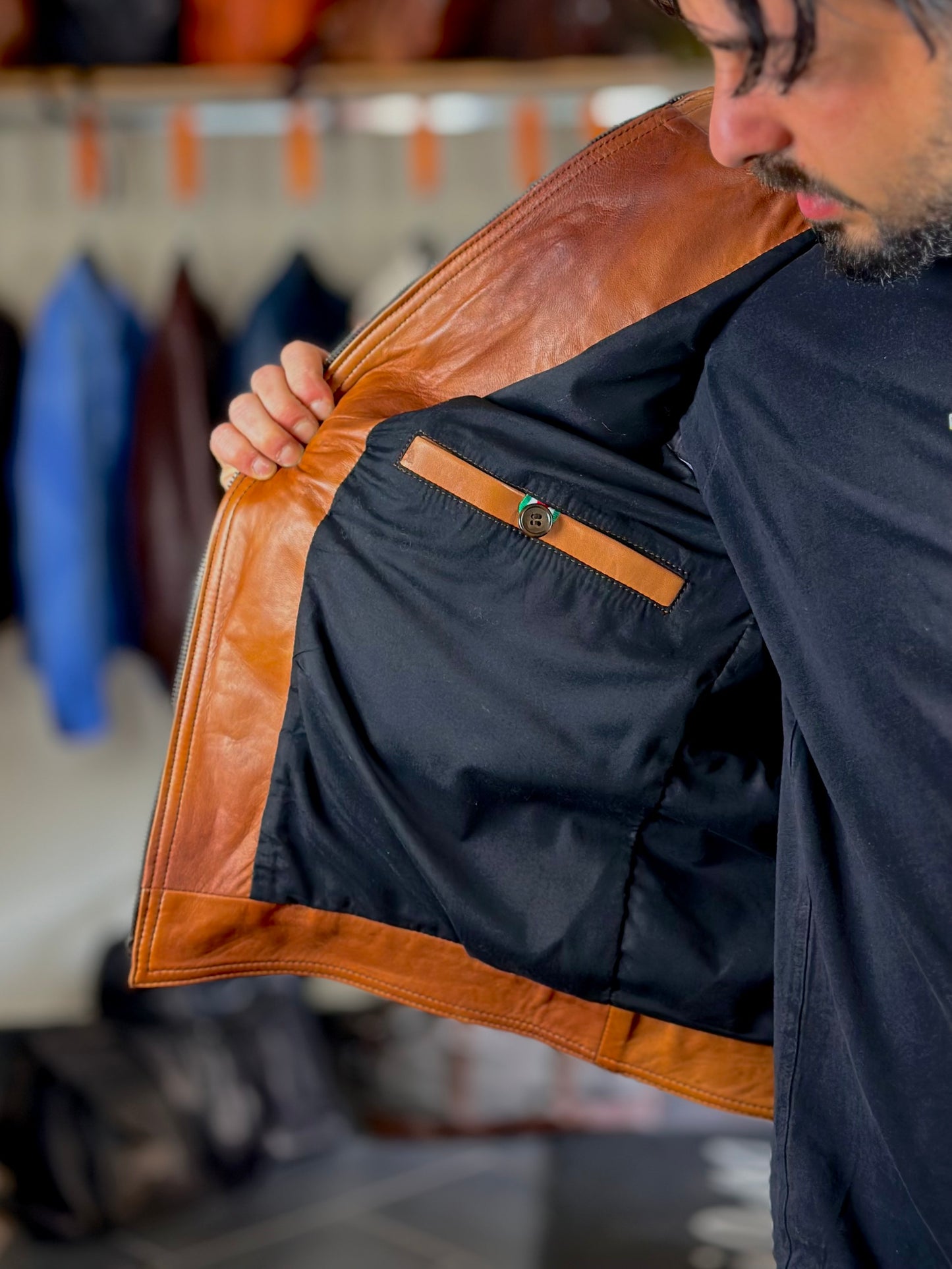 “Stallion” Versace Natural Leather Color