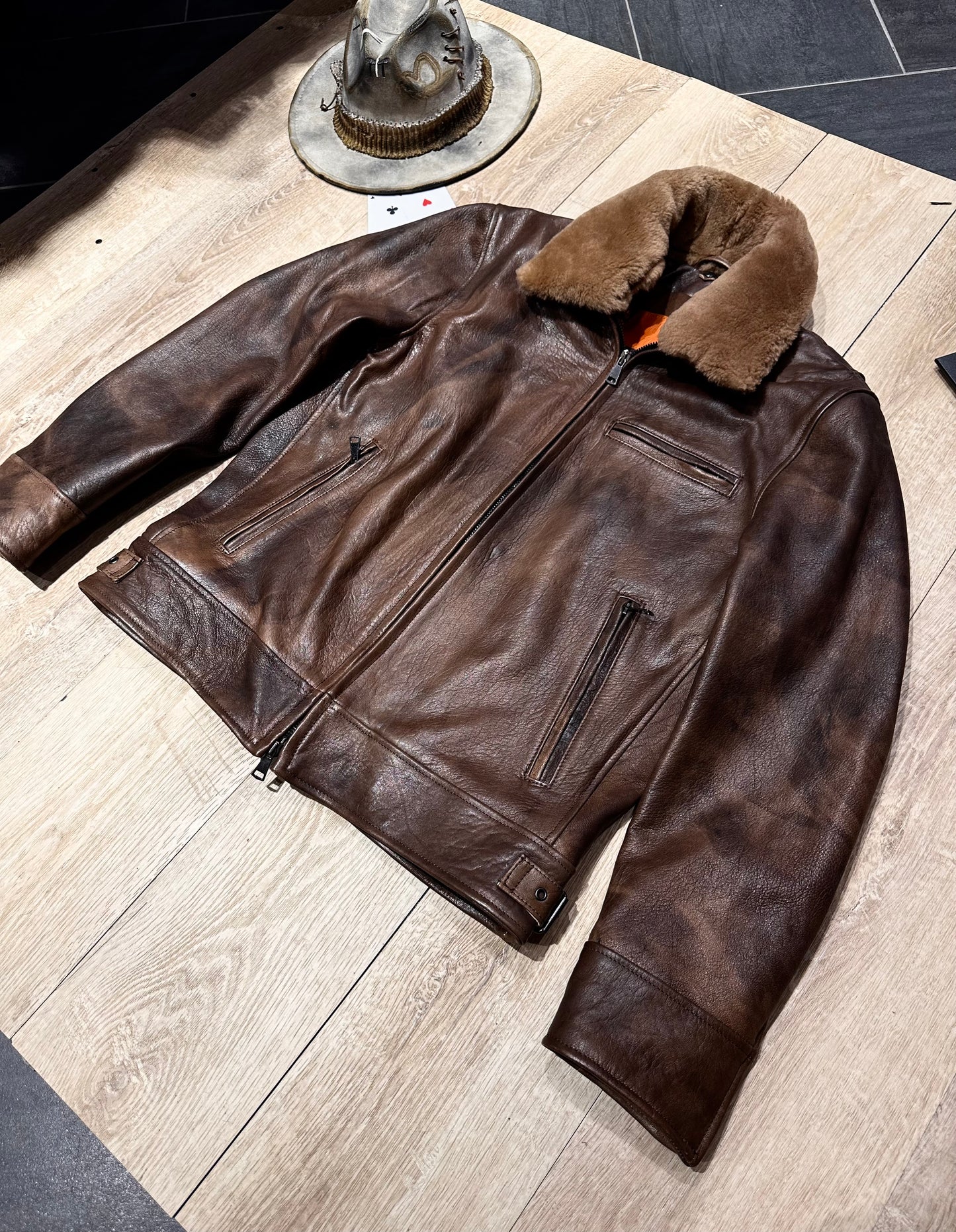 “Heritage Rider Jacket” Antique
