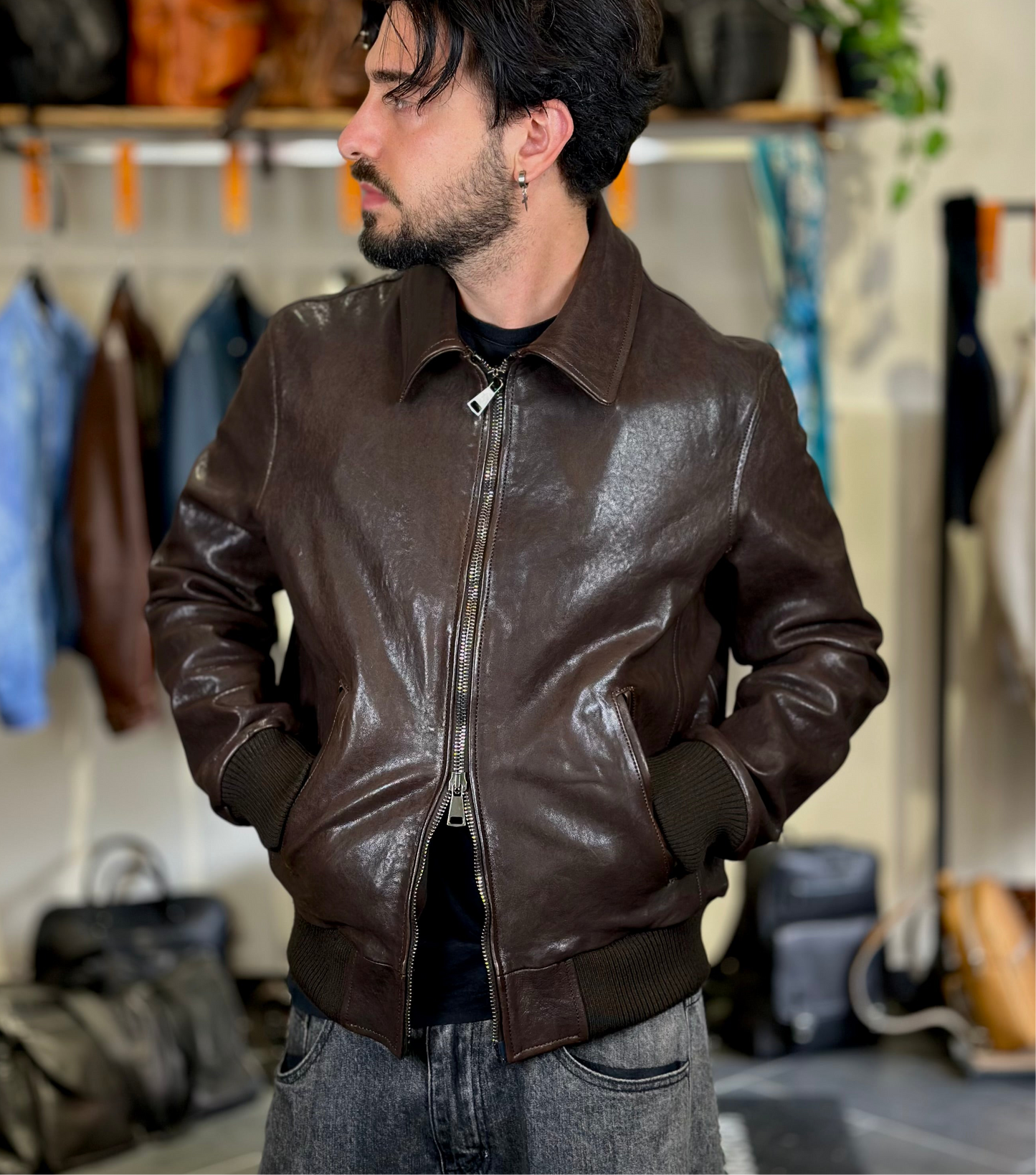 “Vesuvio Bomber” jacket