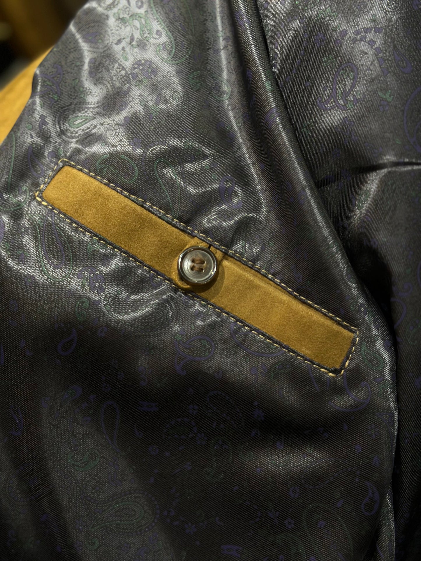 « Brera » en daim camel