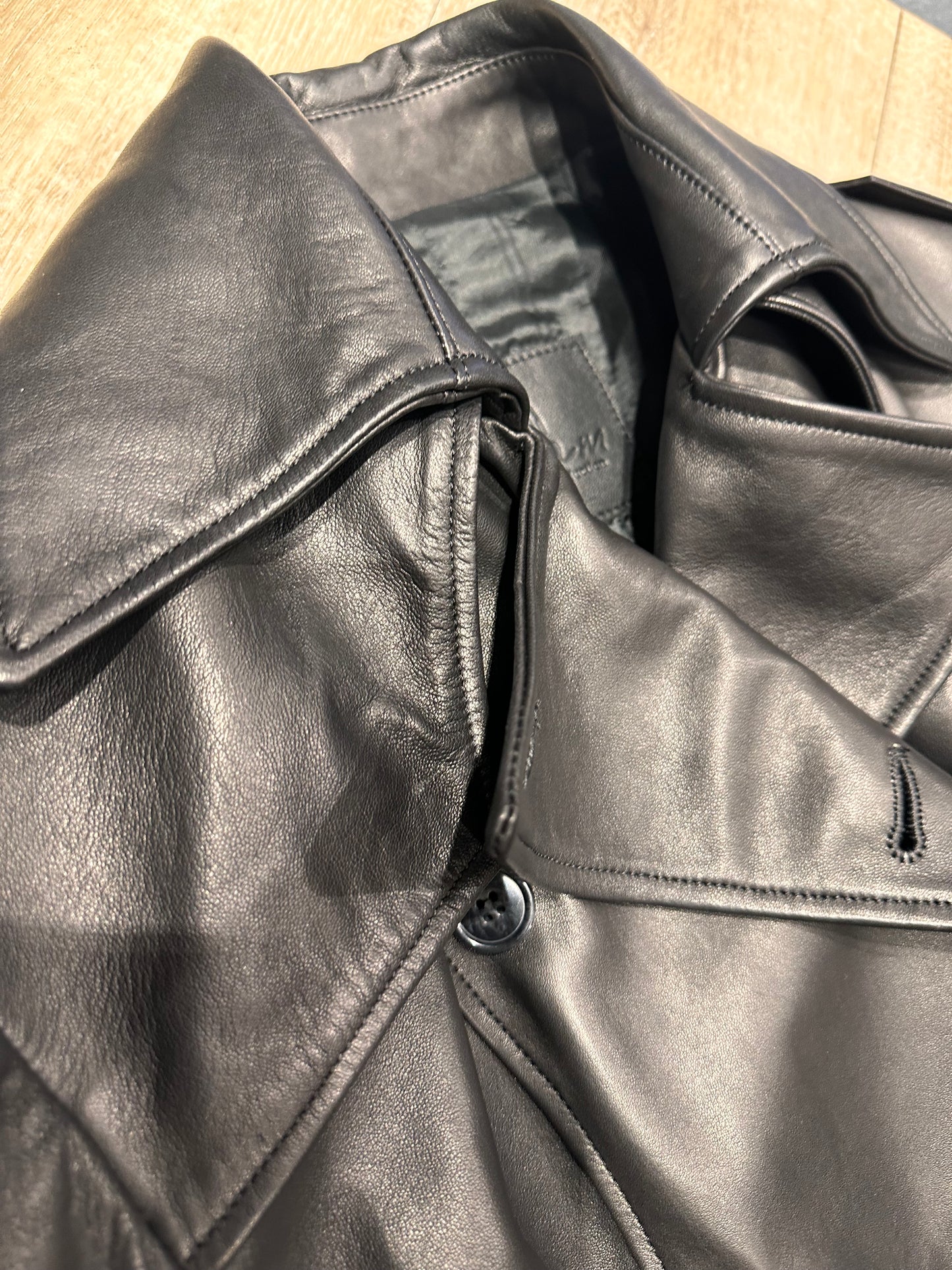 Luxe Noir Trench
