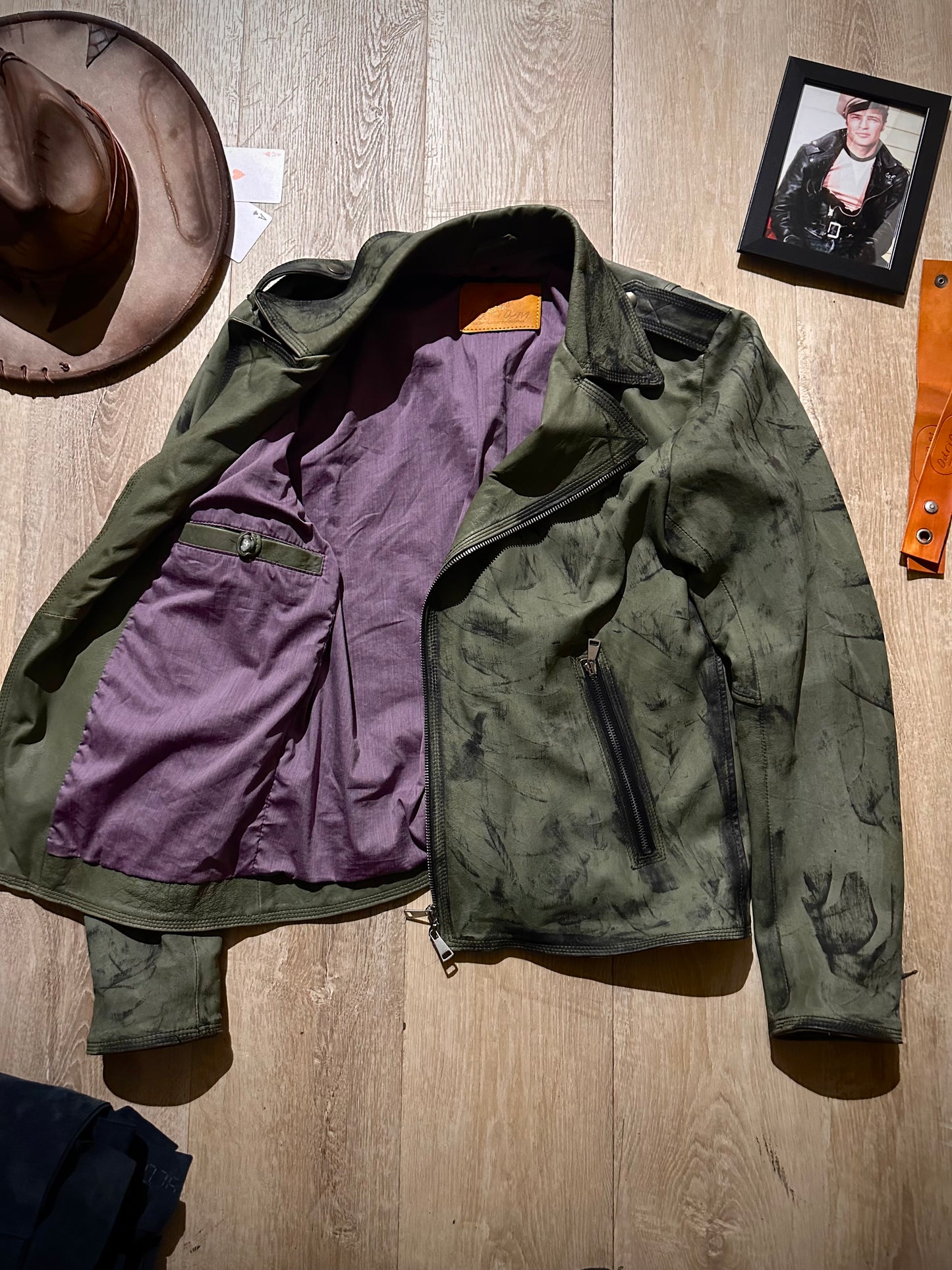 “Devil” Custom Leather Jacket