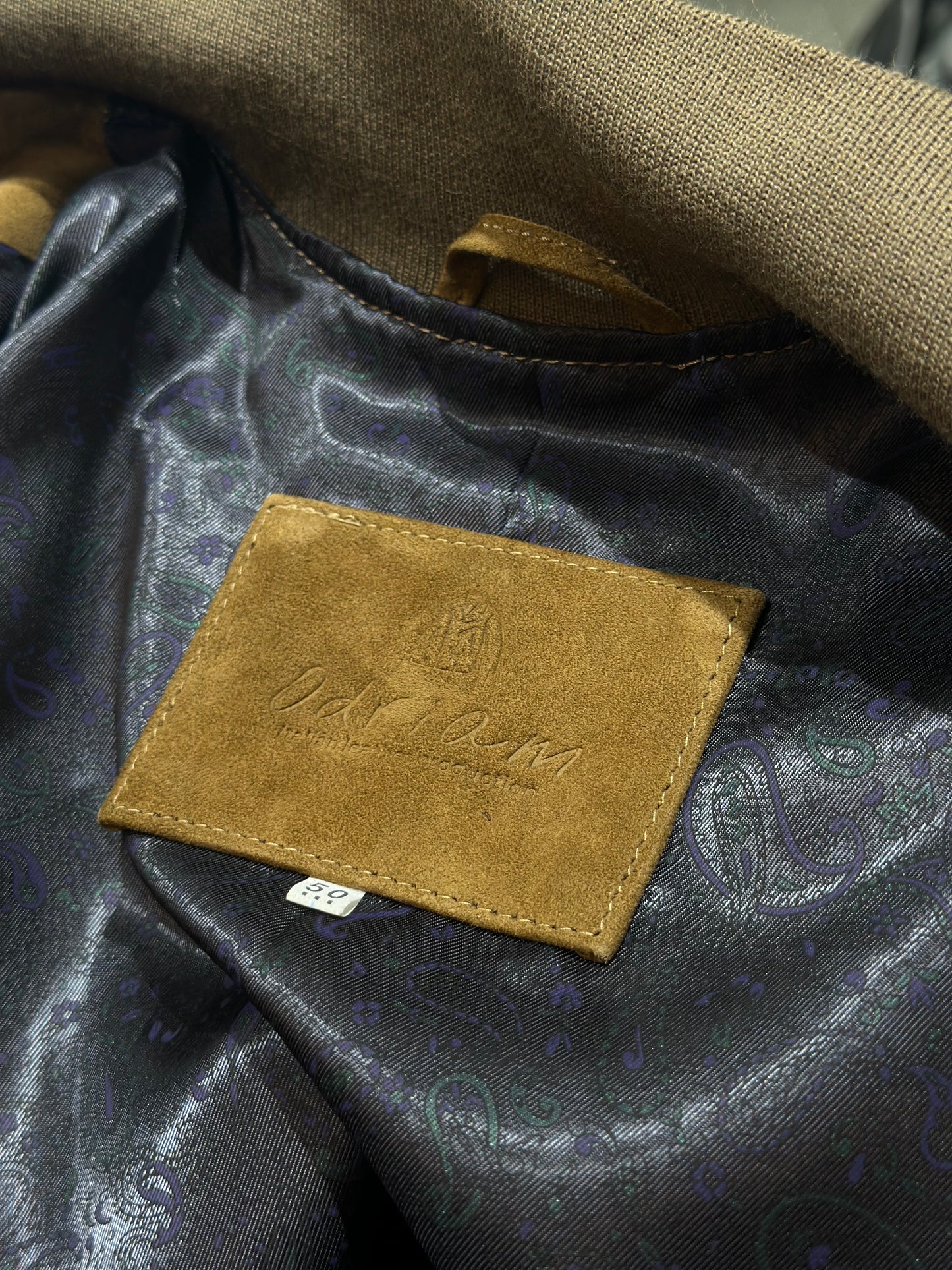 « Brera » en daim camel