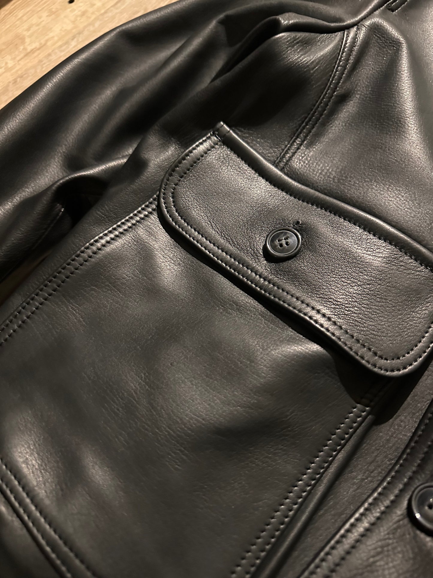 Blouson aviateur « Brera » en cuir d'agneau véritable extra doux