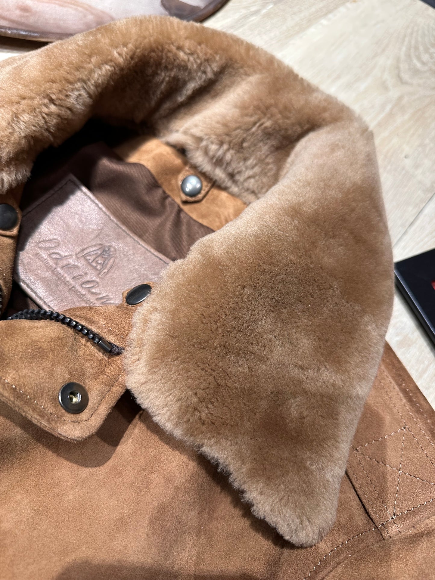 “Falconer” Suede Aviator