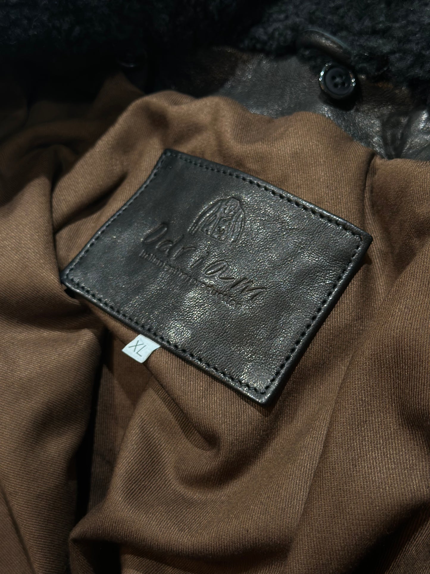 “Falconer” Aviator in genuine vegetable leather