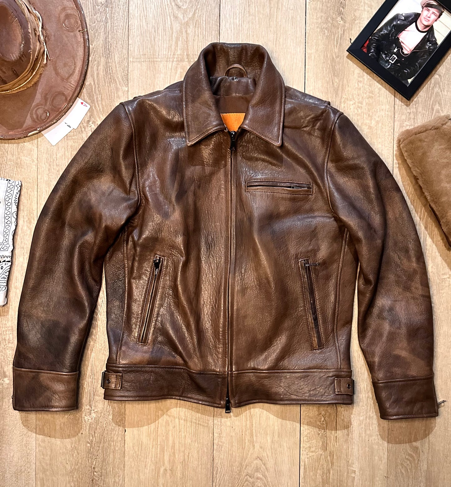 “Heritage Rider Jacket” Antique