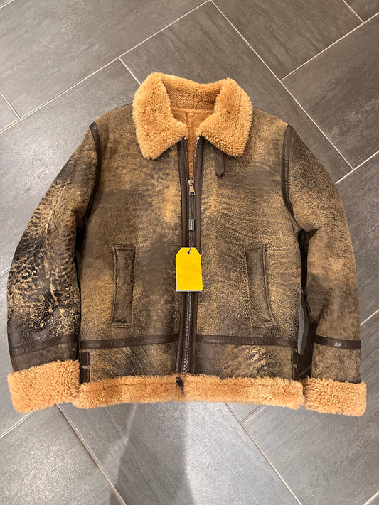 “Locatelli” Shearling with a lived-in look