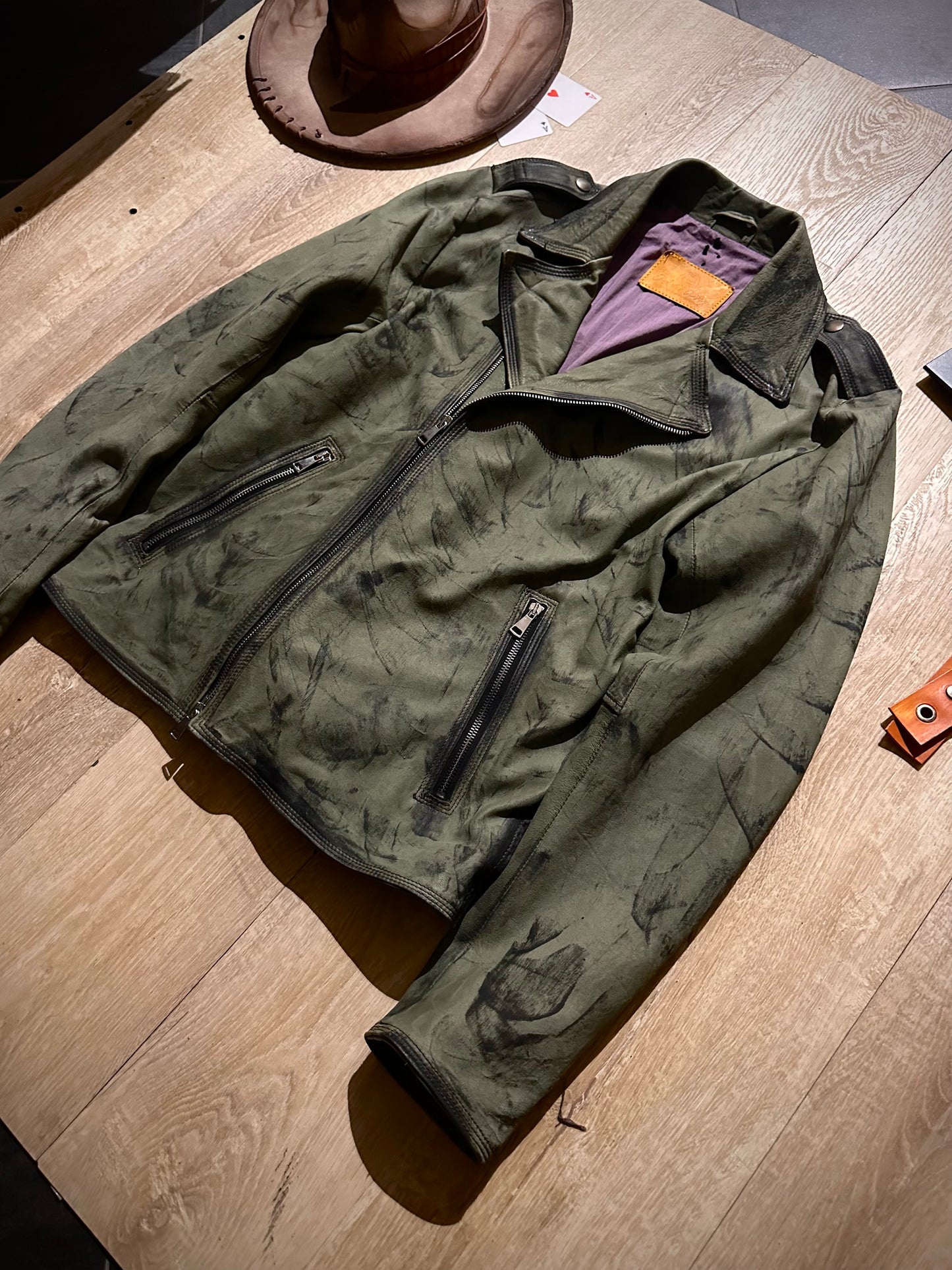 “Devil” Custom Leather Jacket