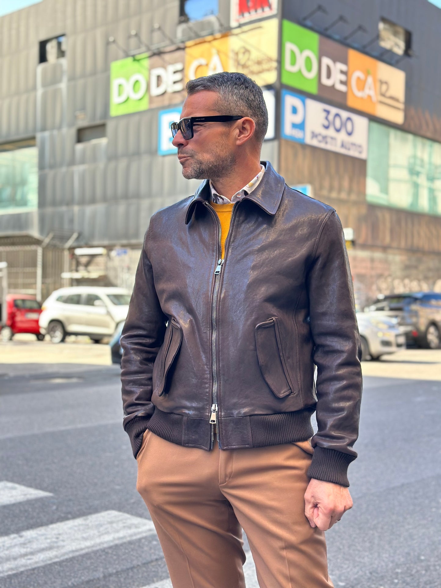 “Vesuvio Bomber” jacket
