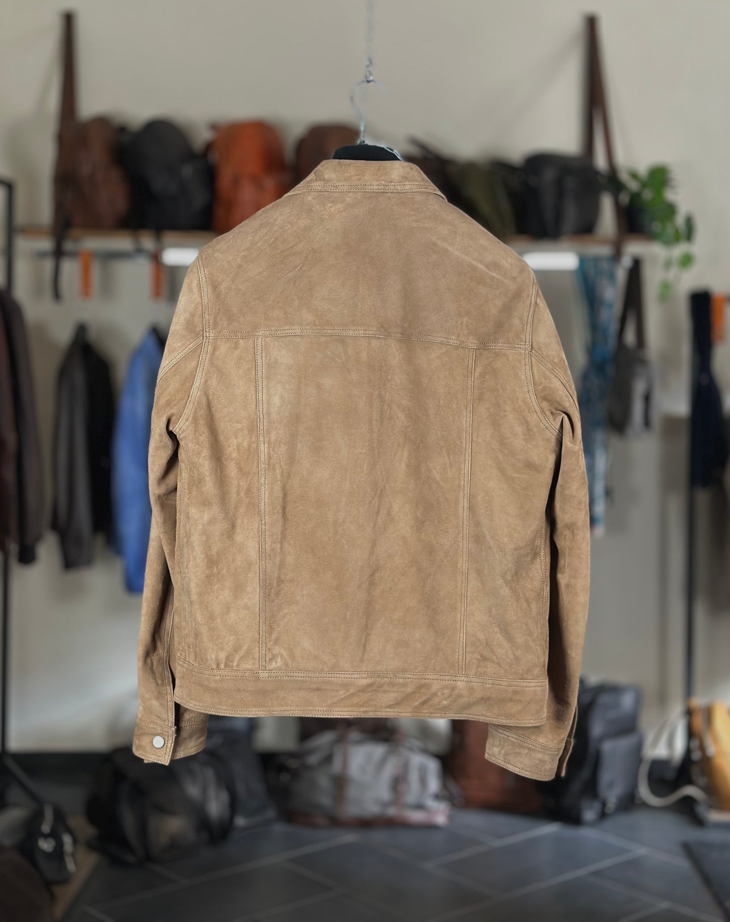 « Navigli » en chamois beige