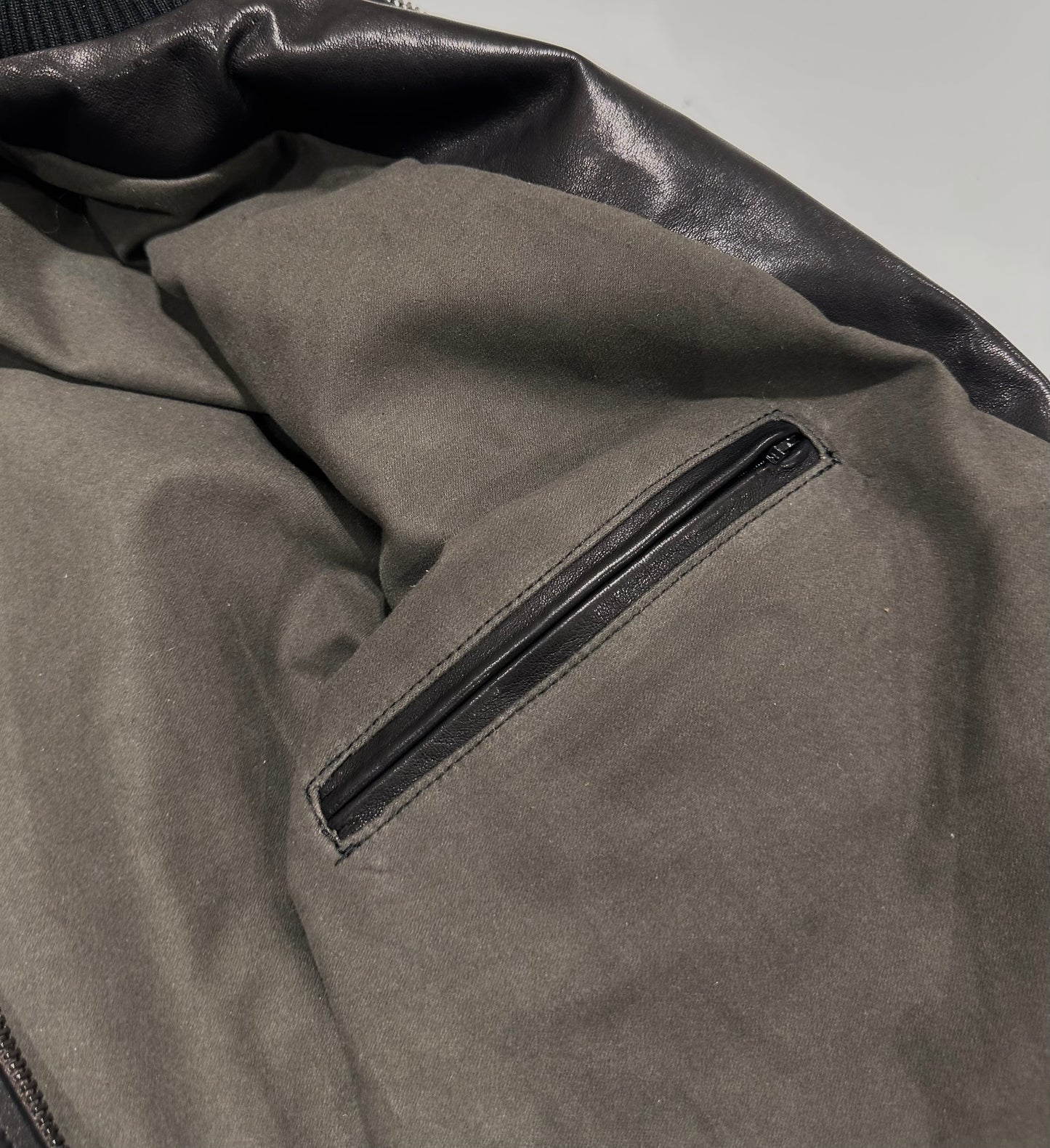 “Dakota Jacket” In agnello Vegetale Nero