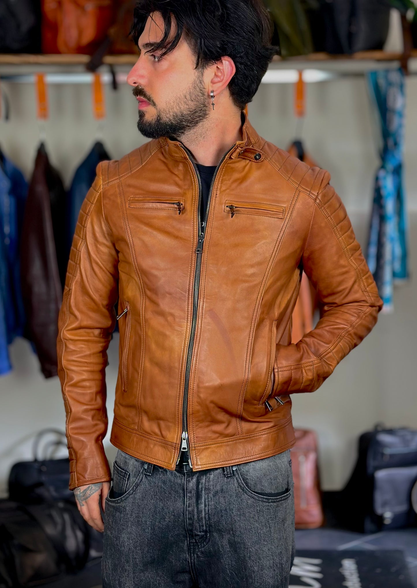 “Stallion” Versace Natural Leather Color