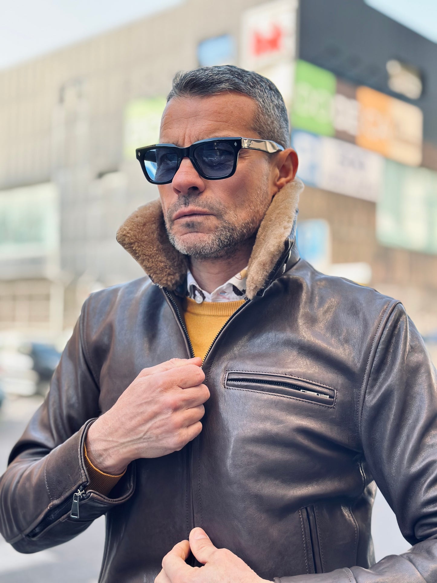 “Heritage Rider Jacket” Moor's Head