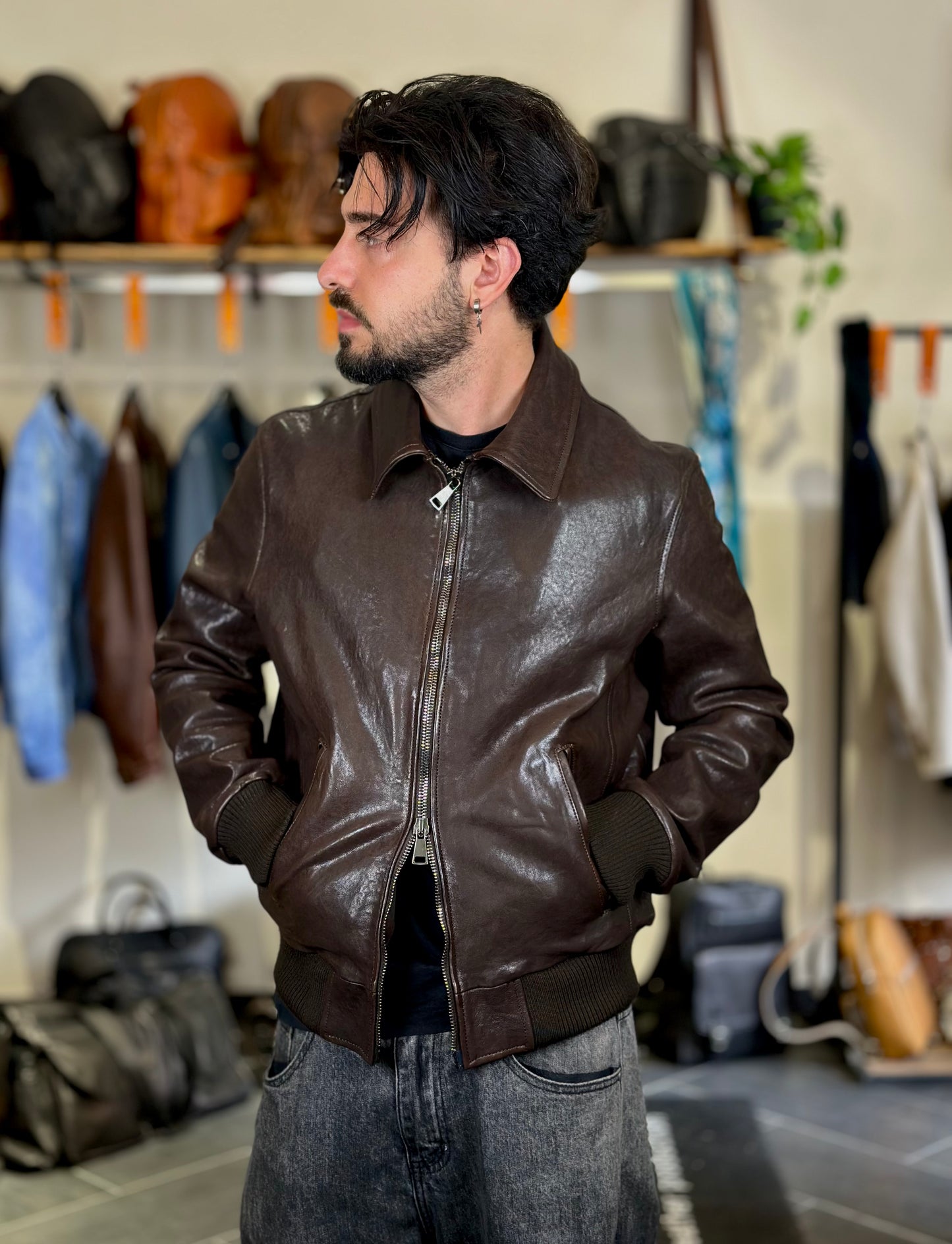 “Vesuvio Bomber” jacket