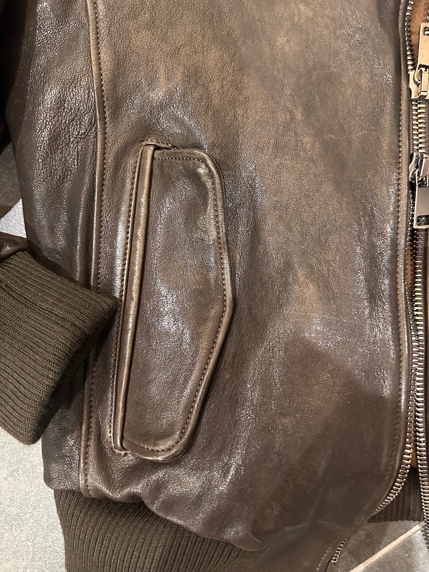 “Vesuvio Bomber” jacket