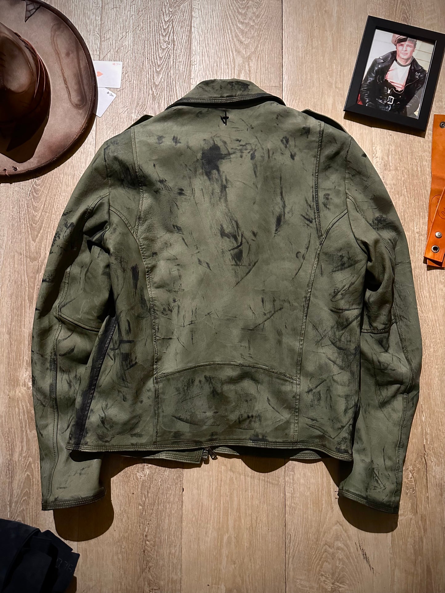 “Devil” Custom Leather Jacket