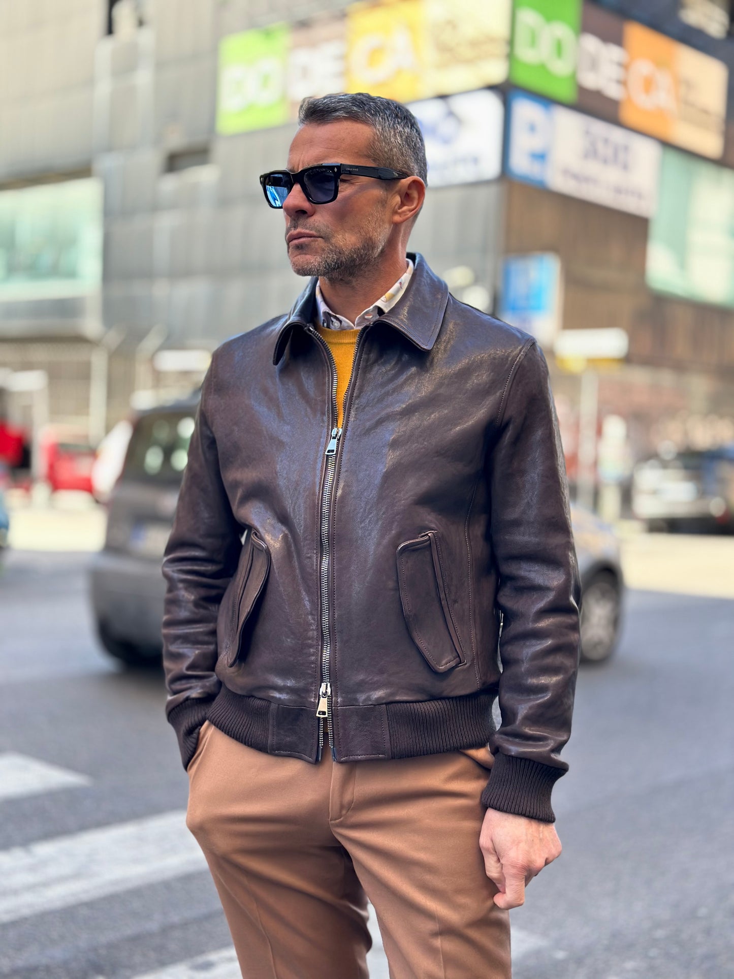 “Vesuvio Bomber” jacket