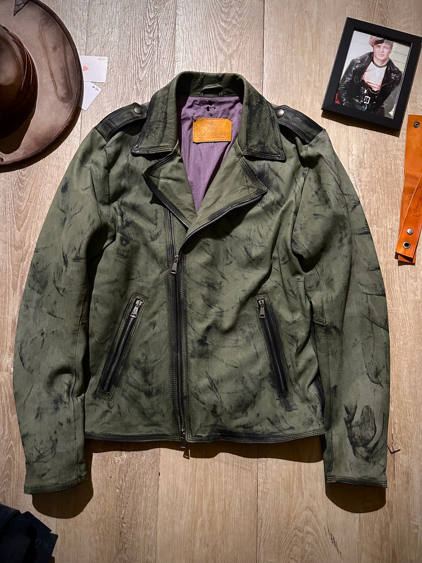 “Devil” Custom Leather Jacket