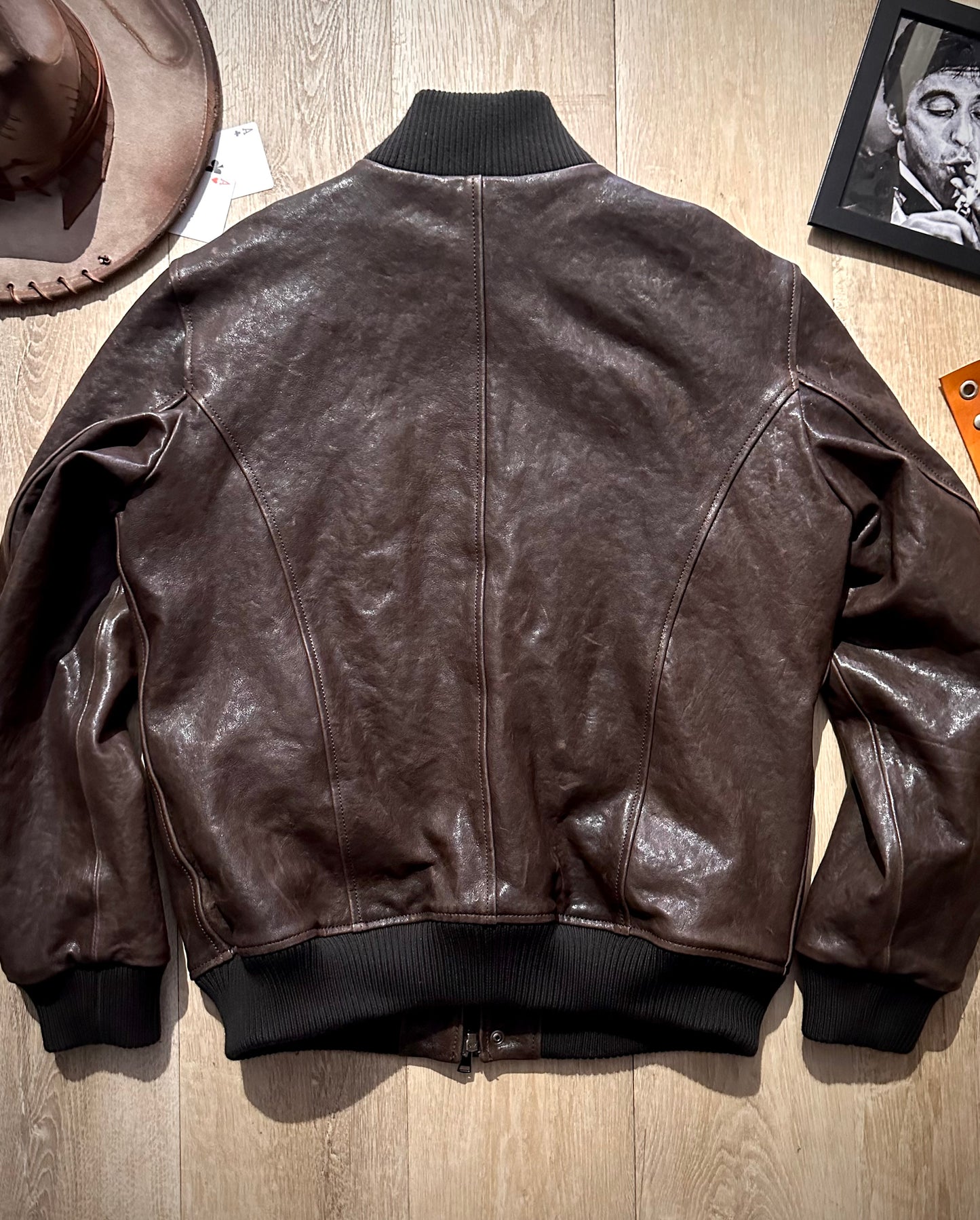 “Dakota Jacket” in Vegetable Leather