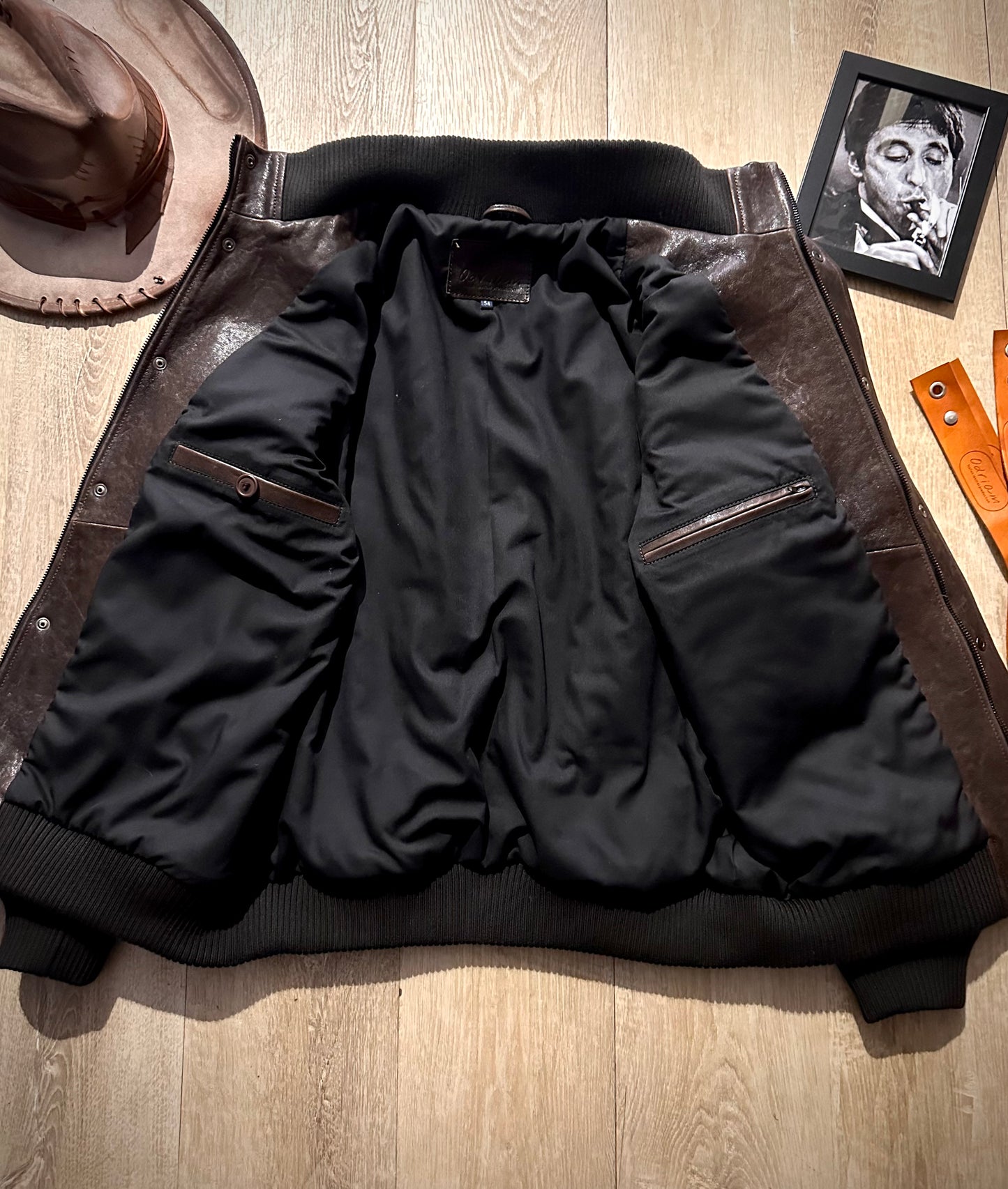 “Dakota Jacket” in Vegetable Leather