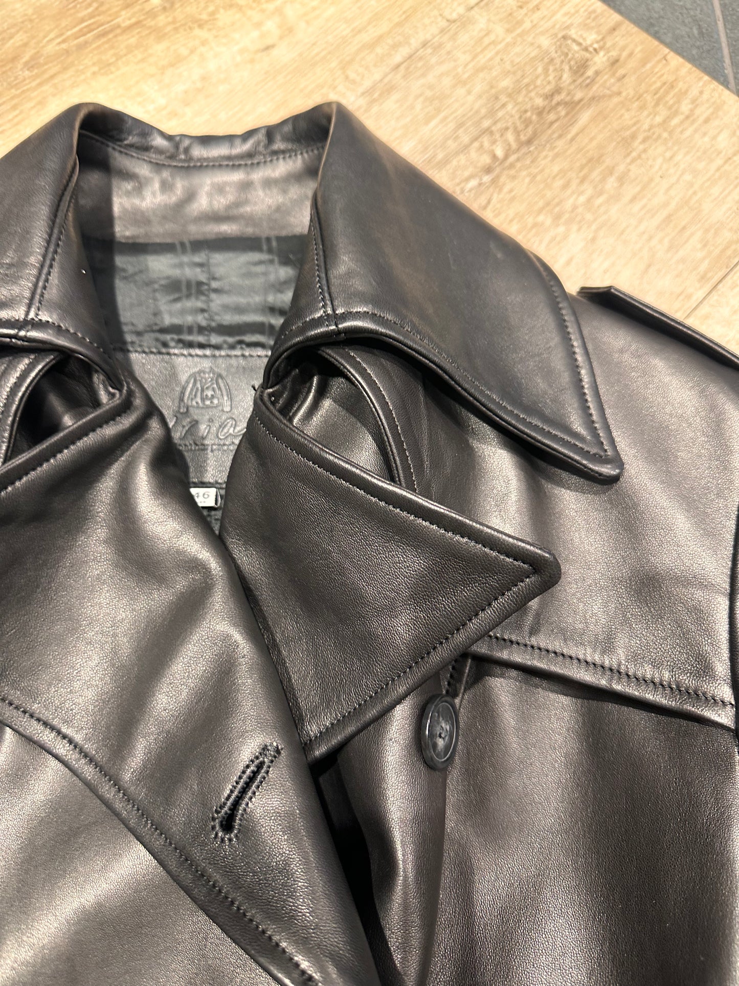 Luxe Noir Trench