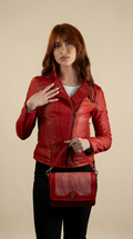 "Ruby" Red Nappa Luxury