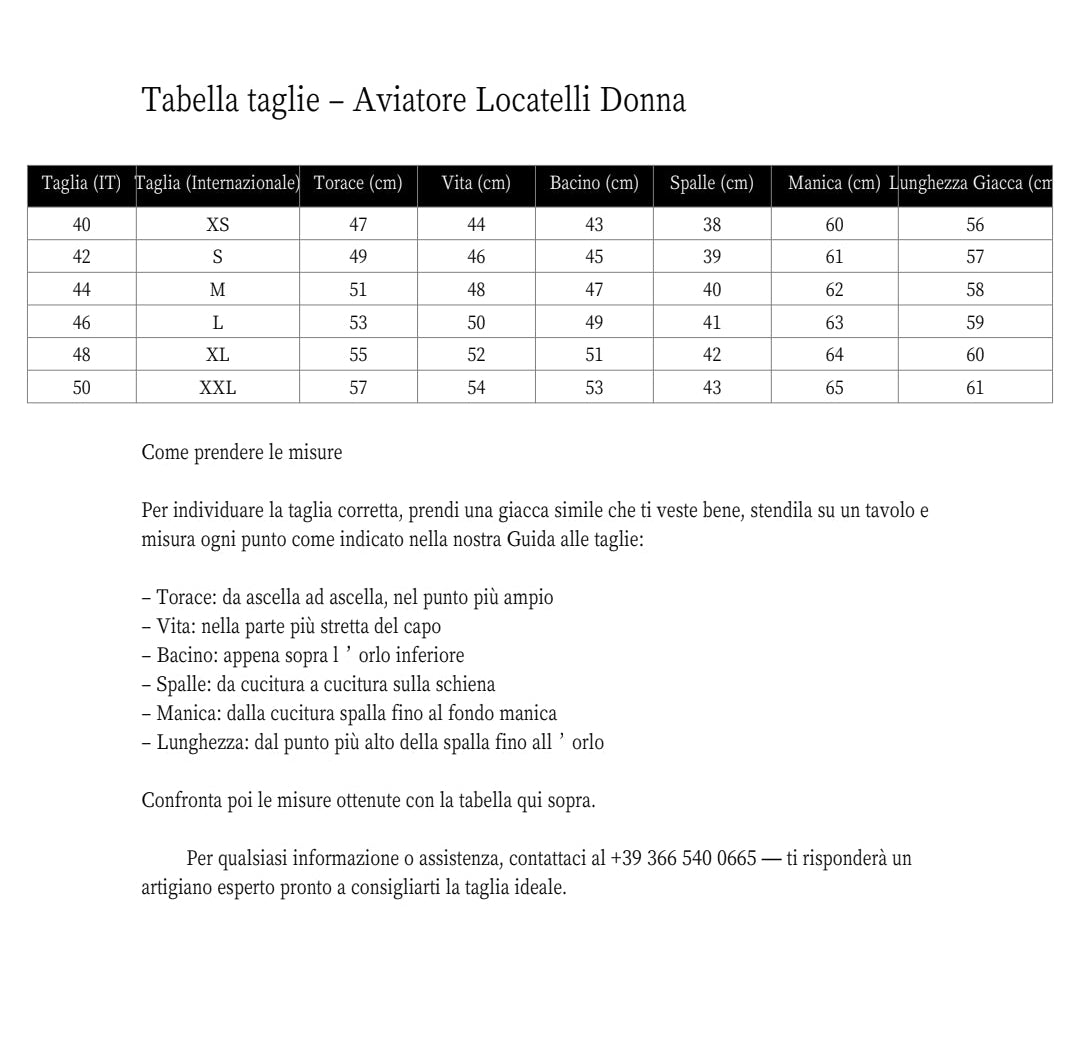 “Locatelli” shearling aviatore donna pelliccia bianca