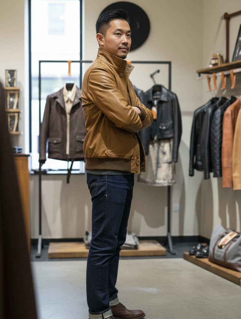 “Brera” Bomber in Nappa