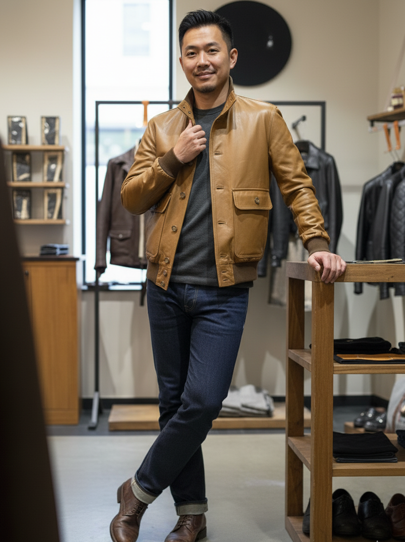 “Brera” Bomber in Nappa