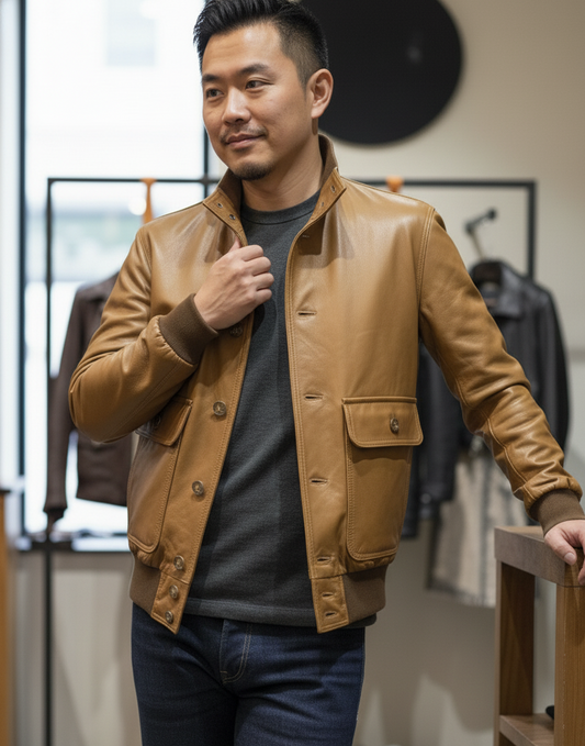 “Brera” Bomber in Nappa