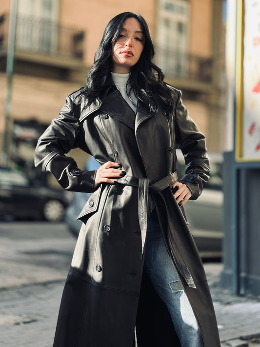 Trench Luxe Noir