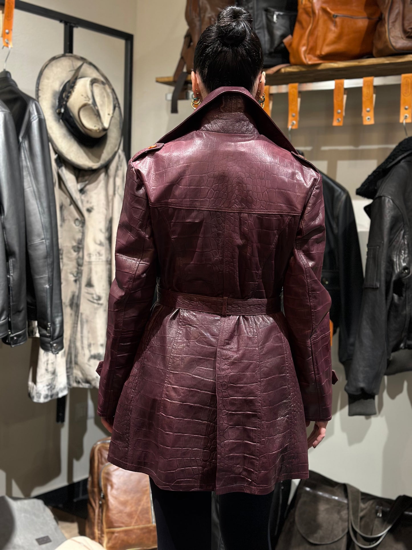 Trench Bordeaux Imperial