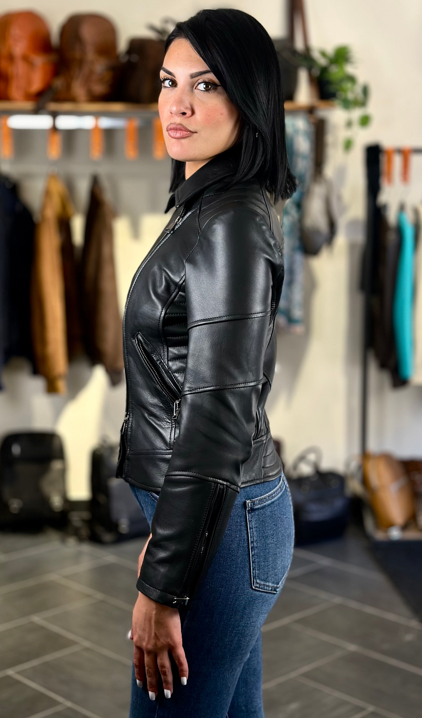 “Vittoria” Chiodino In Nappa Luxury