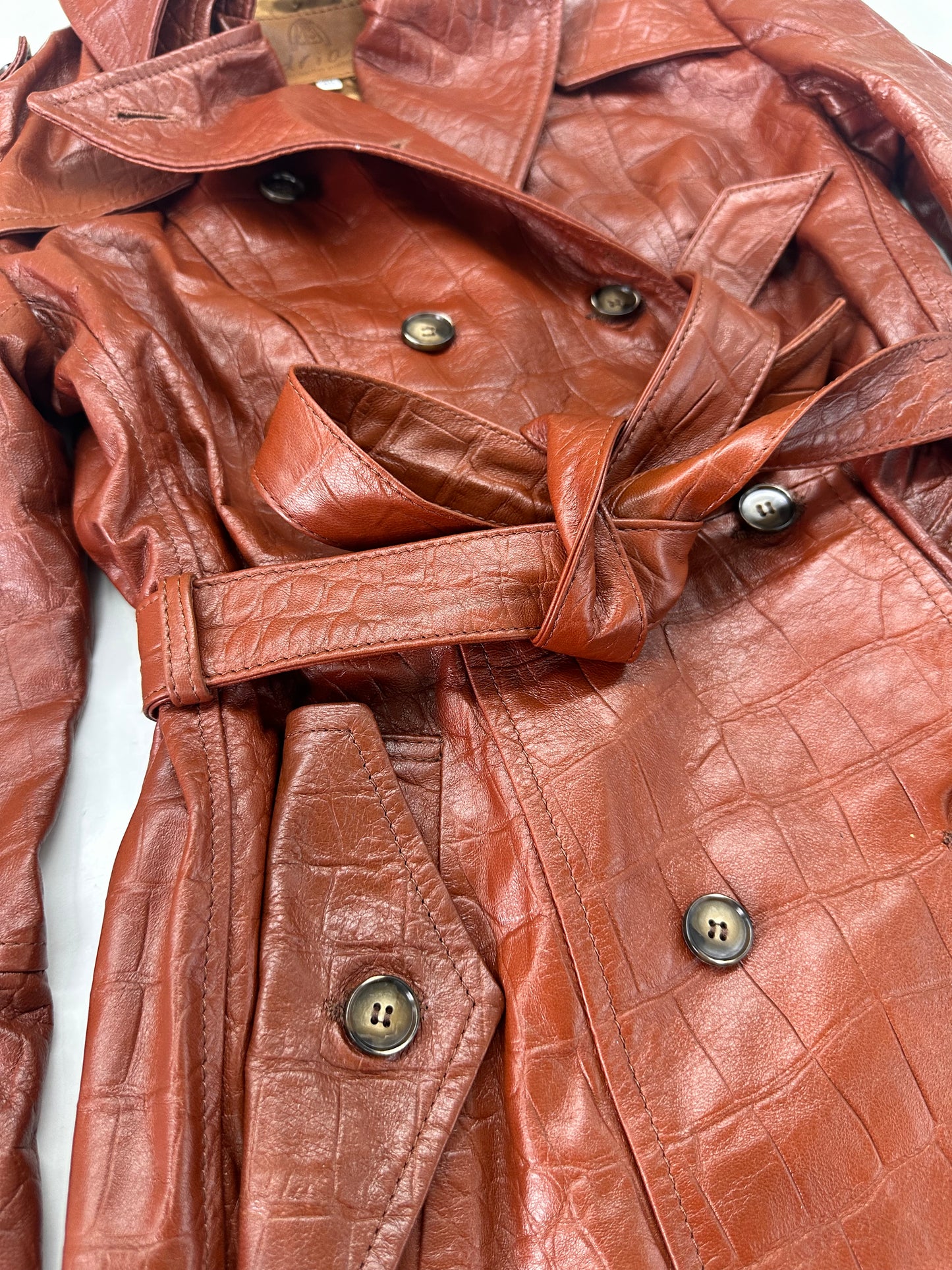 “Marchesa” stampa cocco cognac