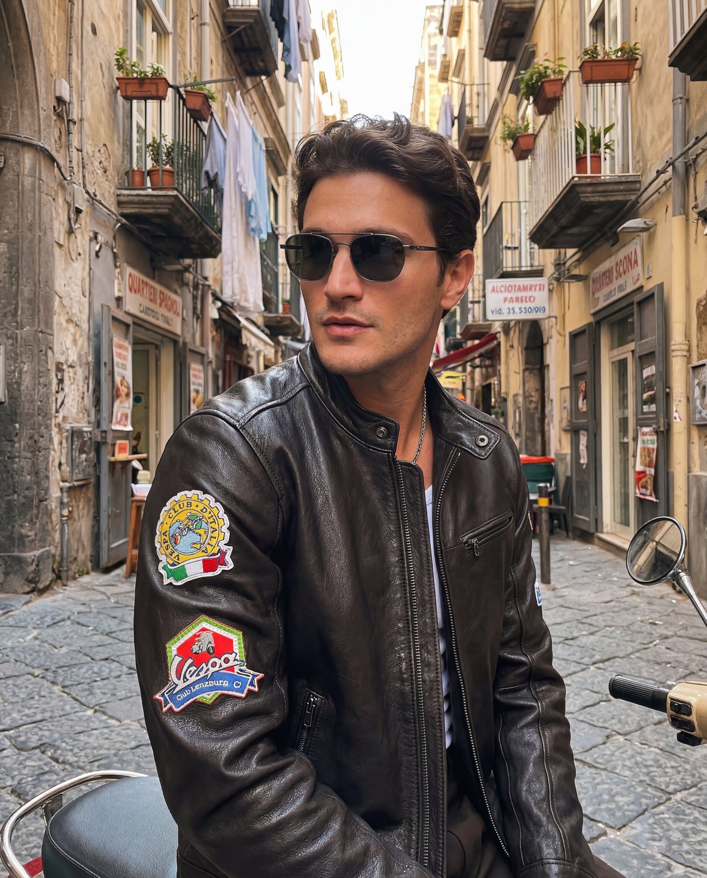 “Biker Rebel” Vespa Club Edition