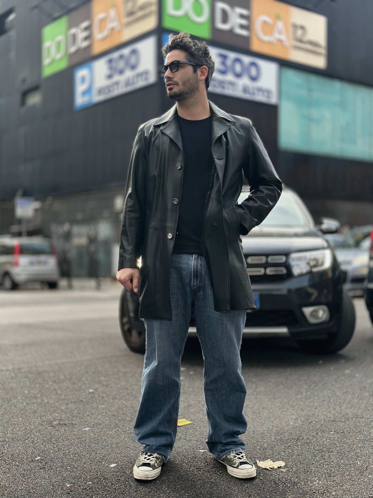 “Captain” 3-button overcoat