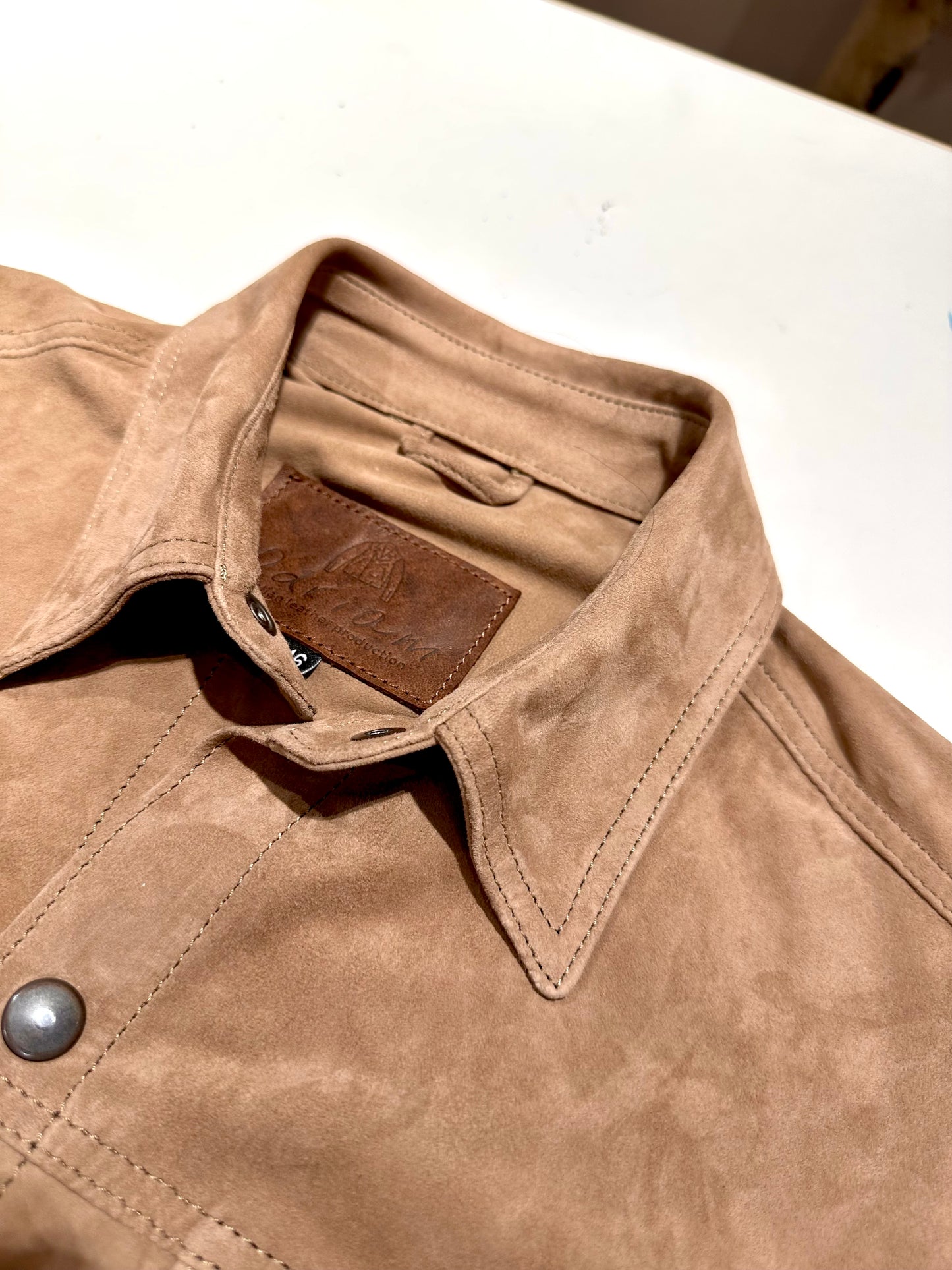 “Saguaro Velour” camicia texana sfoderata primo fiore