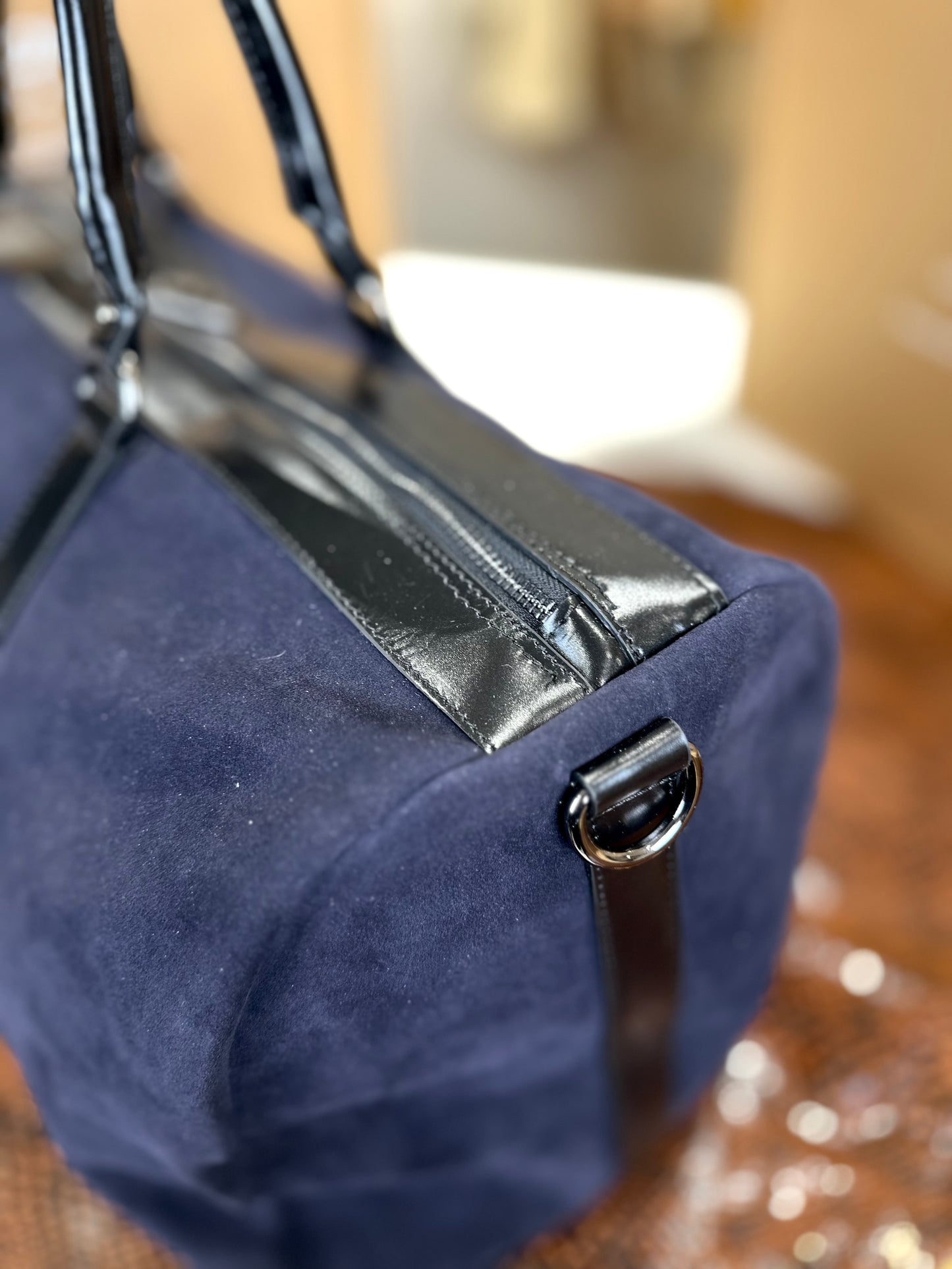 "Duca" scamosciato Blu