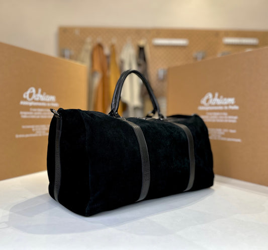 "Duca" scamosciato nero