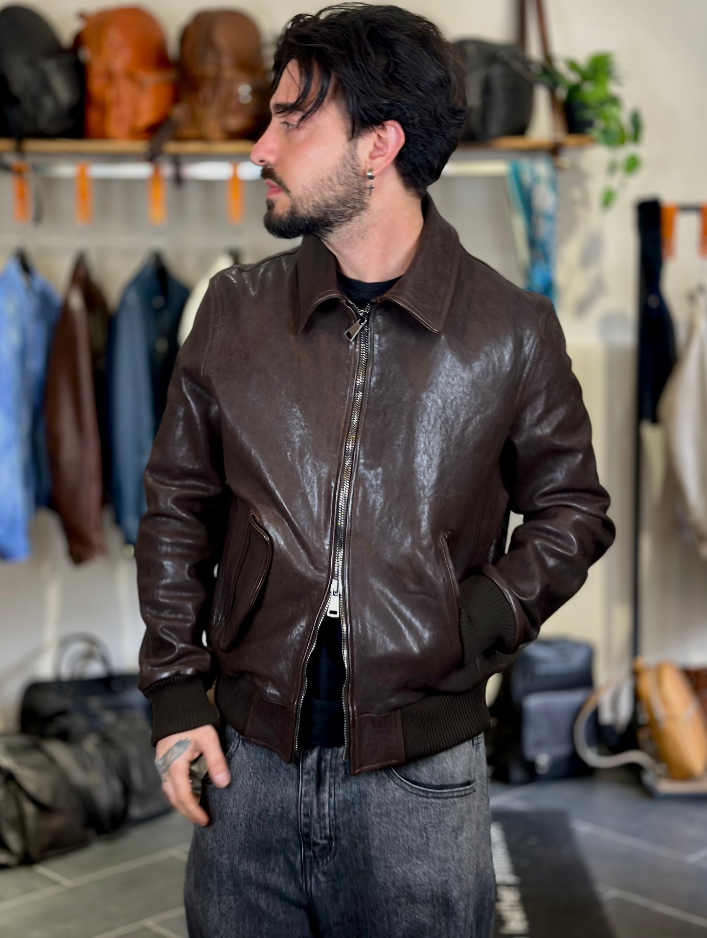 “Vesuvio Bomber” jacket