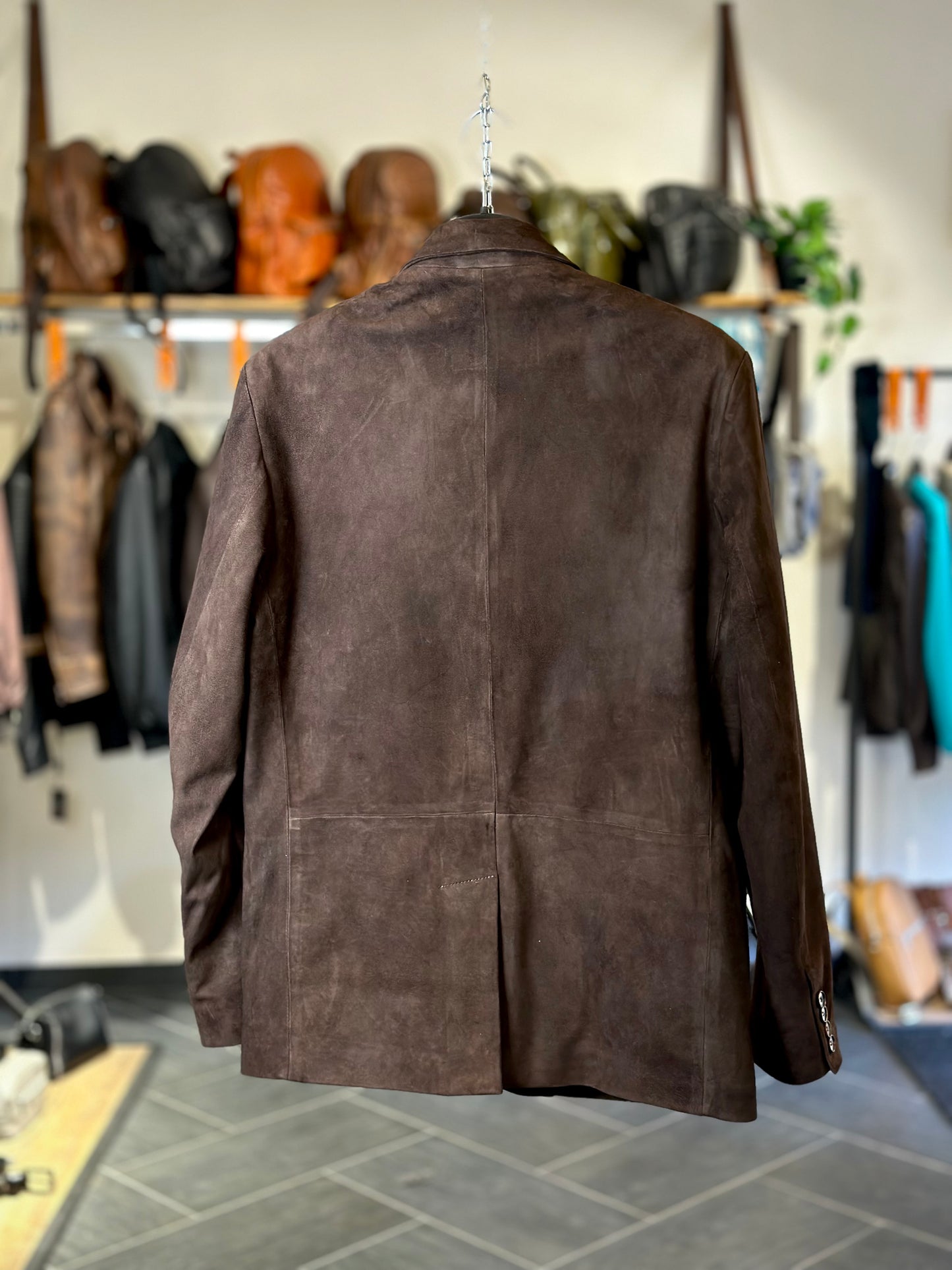 Blazer en daim « Modena » par T. Di Moro