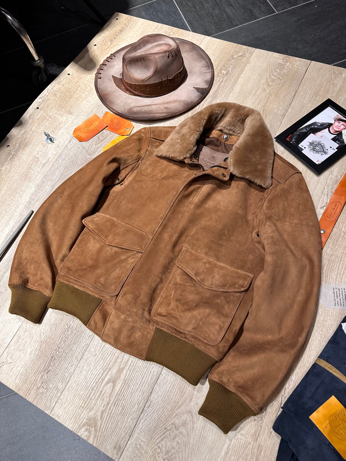 Falconer Suede Aviator