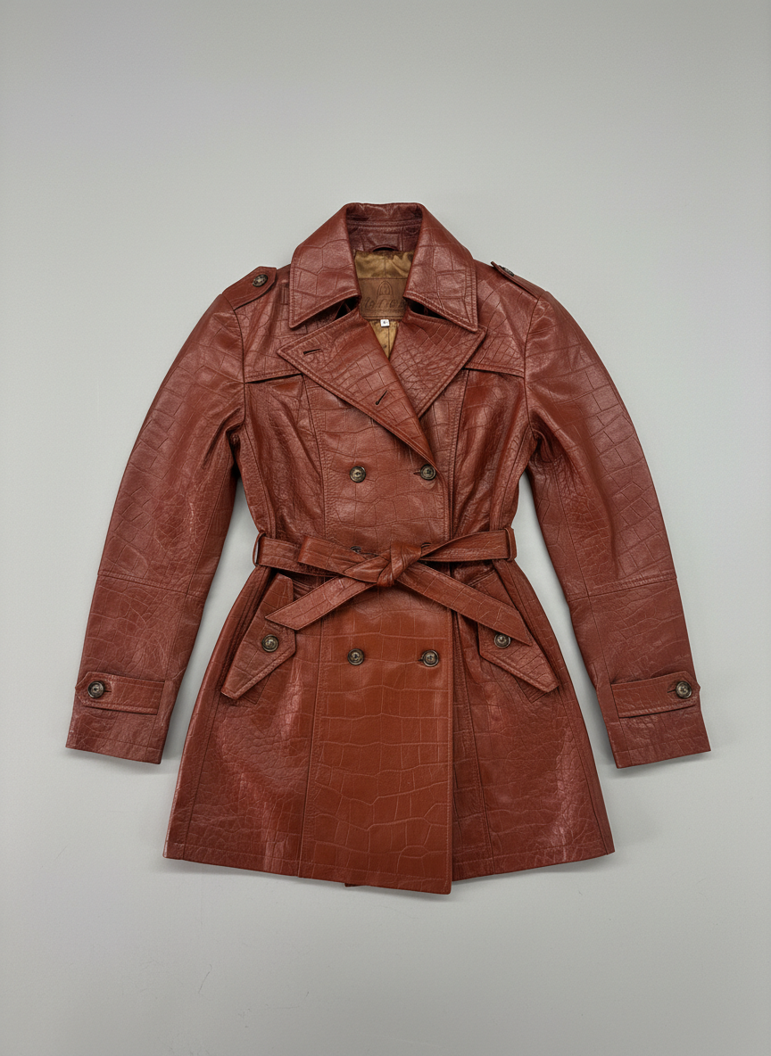 “Marchesa” stampa cocco cognac
