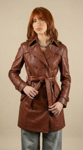 “Marchesa” stampa cocco cognac