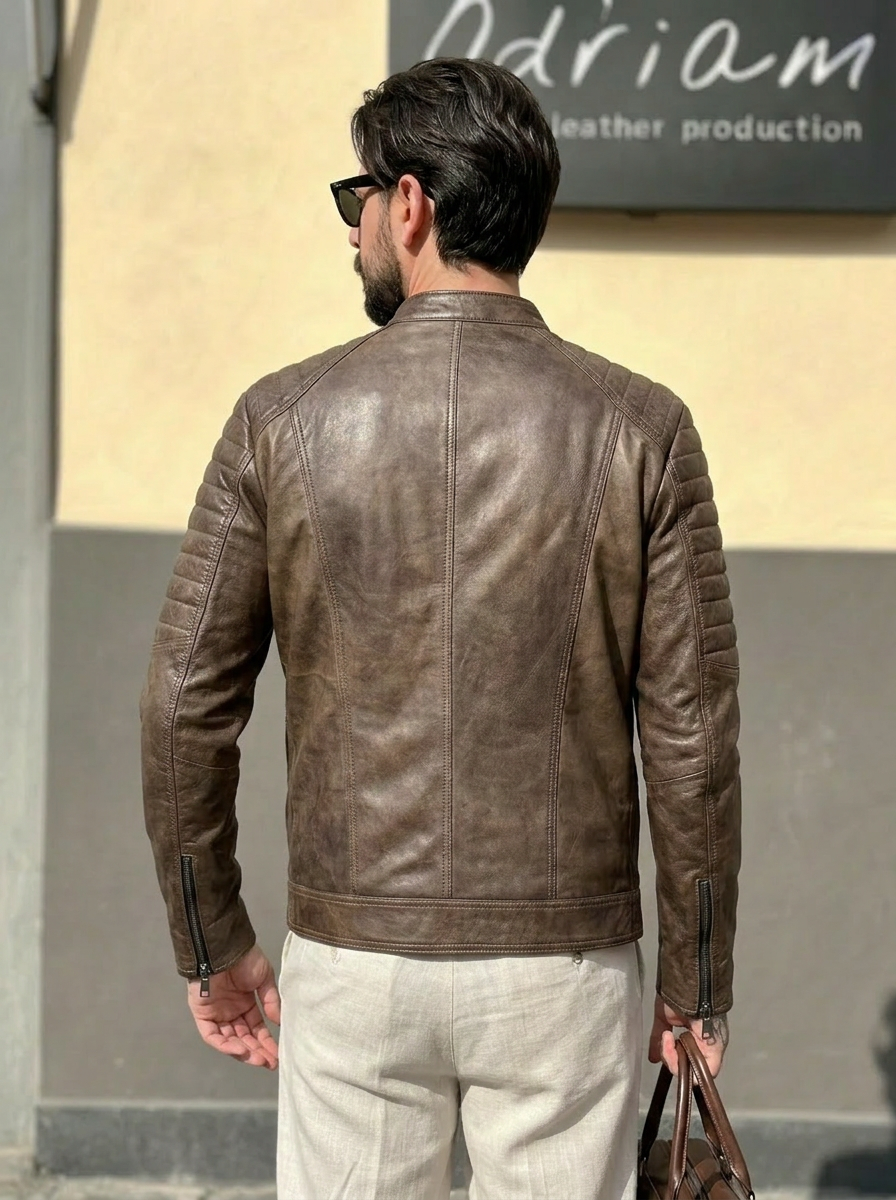 "Stallion" nappa vintage primo fiore extra morbida