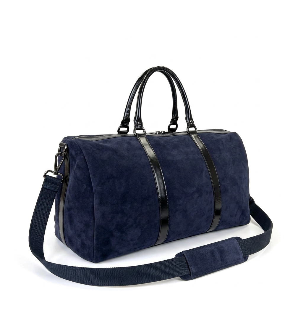 "Duca" scamosciato Blu