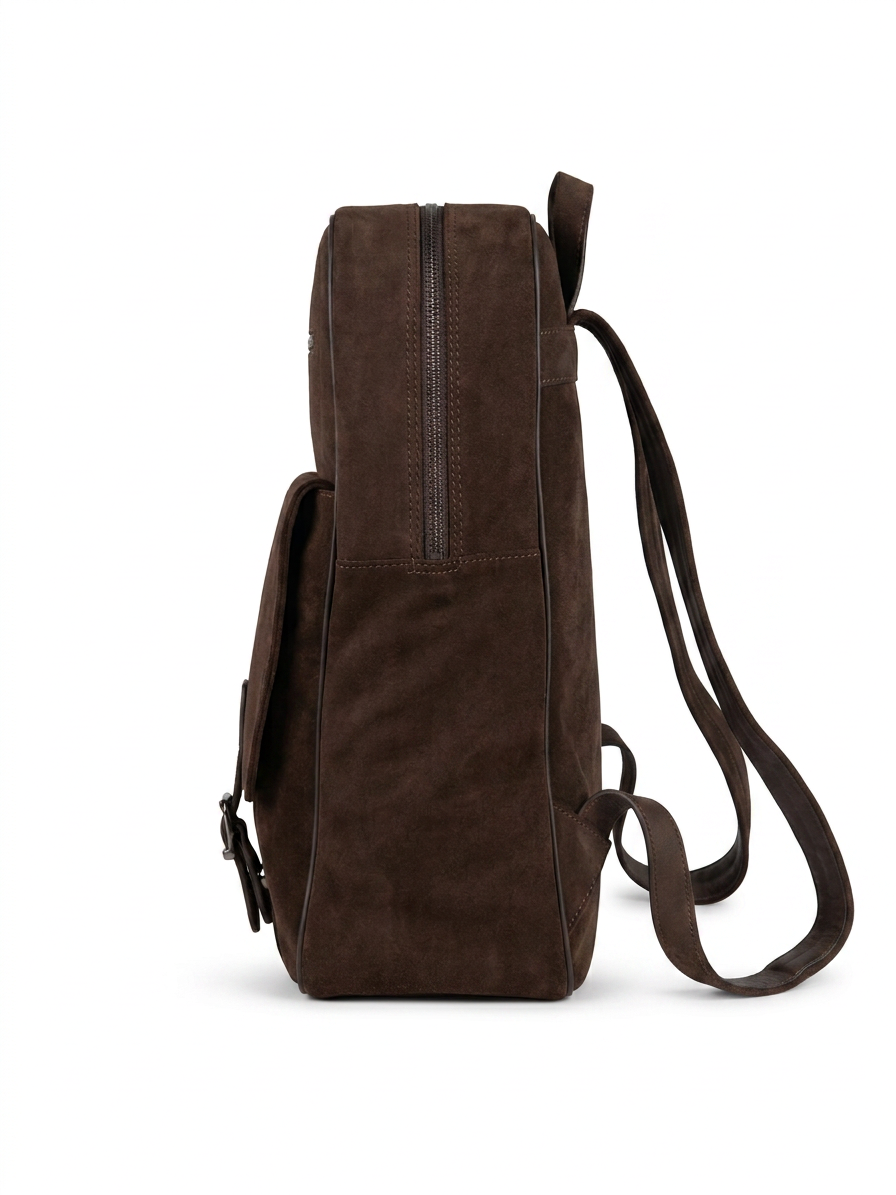 "Explorer classic" vitello scamosciato marrone